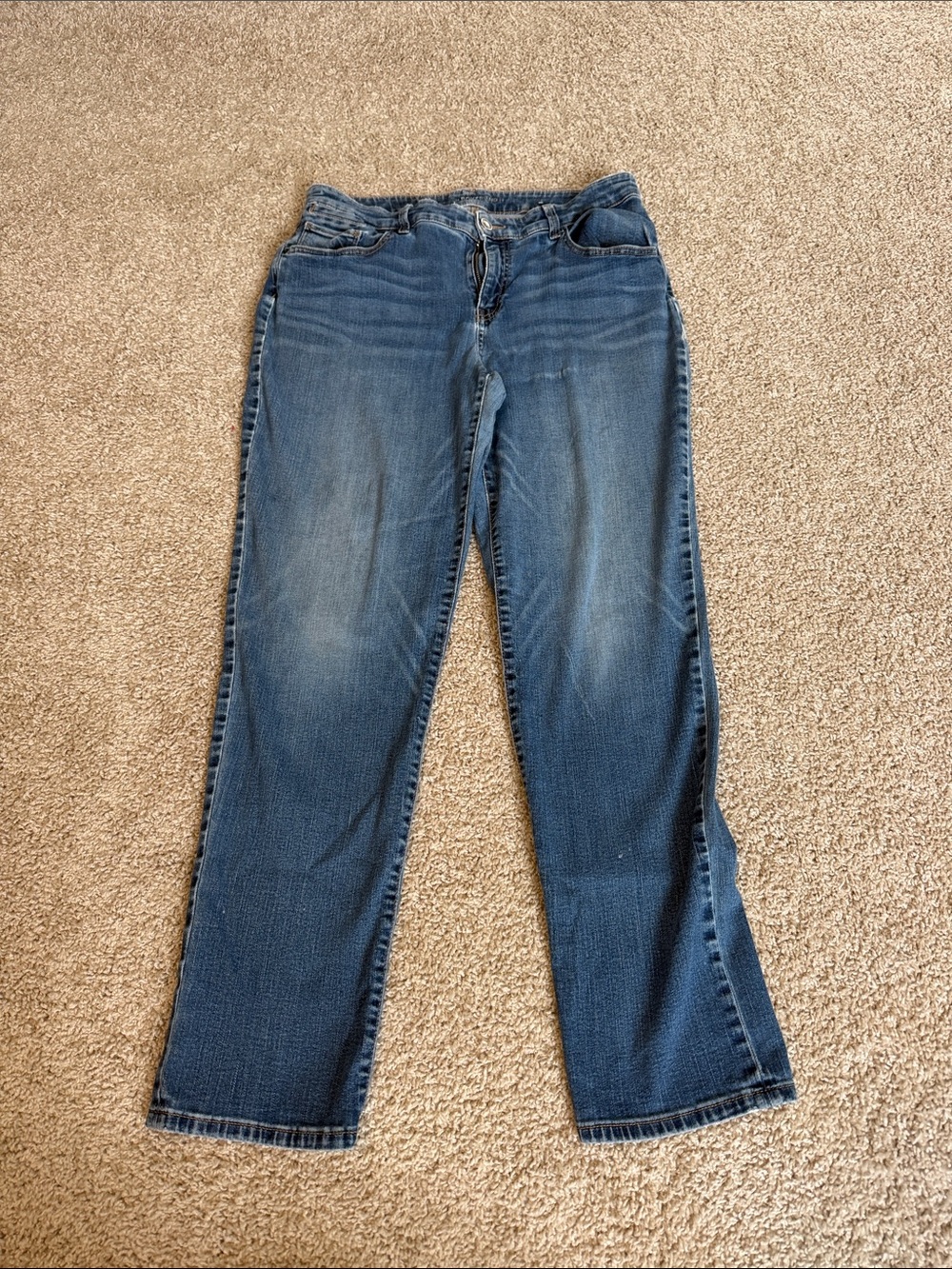 Chico's platinum boyfriend Jeans